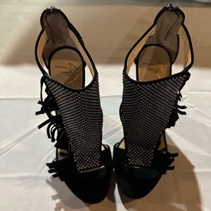 Giuseppe Peep-Toe Sandals